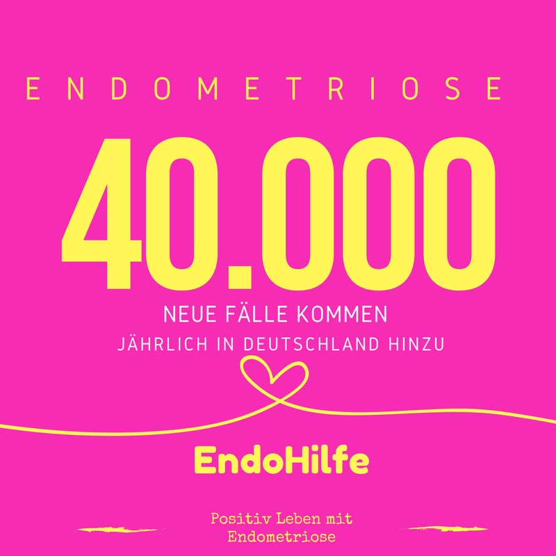 40000 neue Fälle von Endometriose jährlich in Deutschland